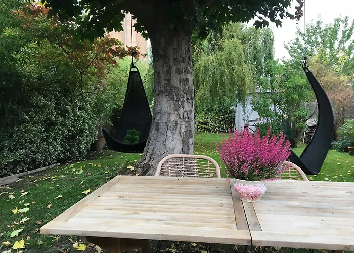 Petit Cocon Lillois:Cheminee & Jardin